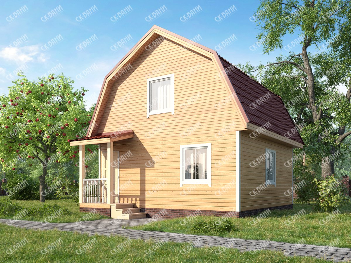 Дом из бруса 6х6 «Нестор»