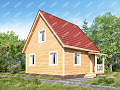 Дом из бруса 6х6 «Аникей»0